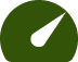 Simple speed gauge graphic design